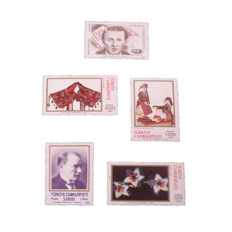 تمبر یادگاری مدل ملل کد DS1536 مجموعه 5عددی