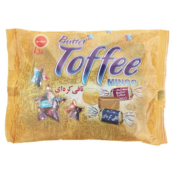تافی کره ای مینو وزن 300 گرم
