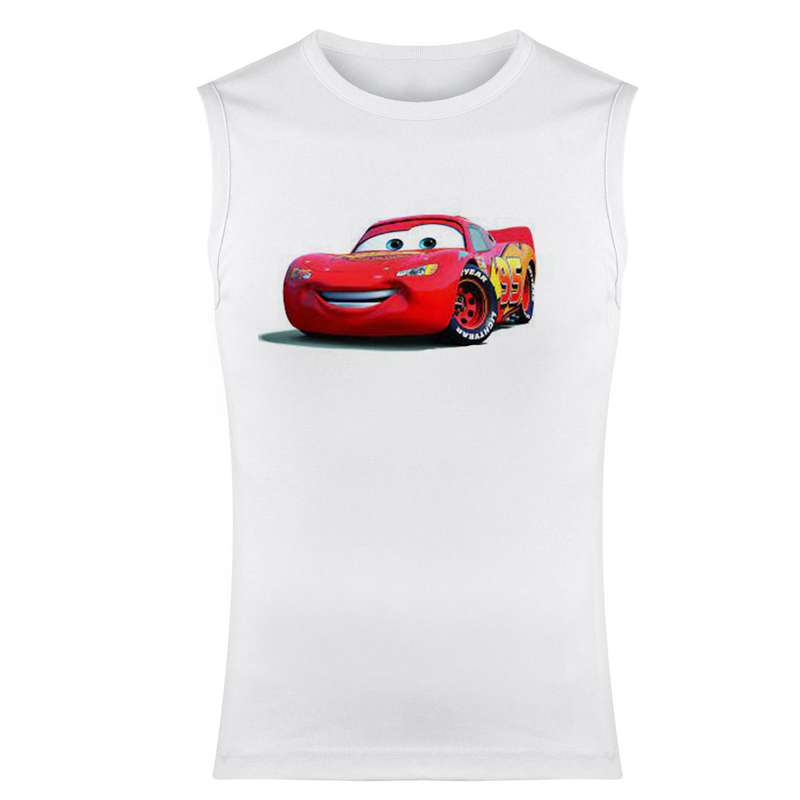 تاپ مردانه مدل CAR کد 180 رنگ سفید