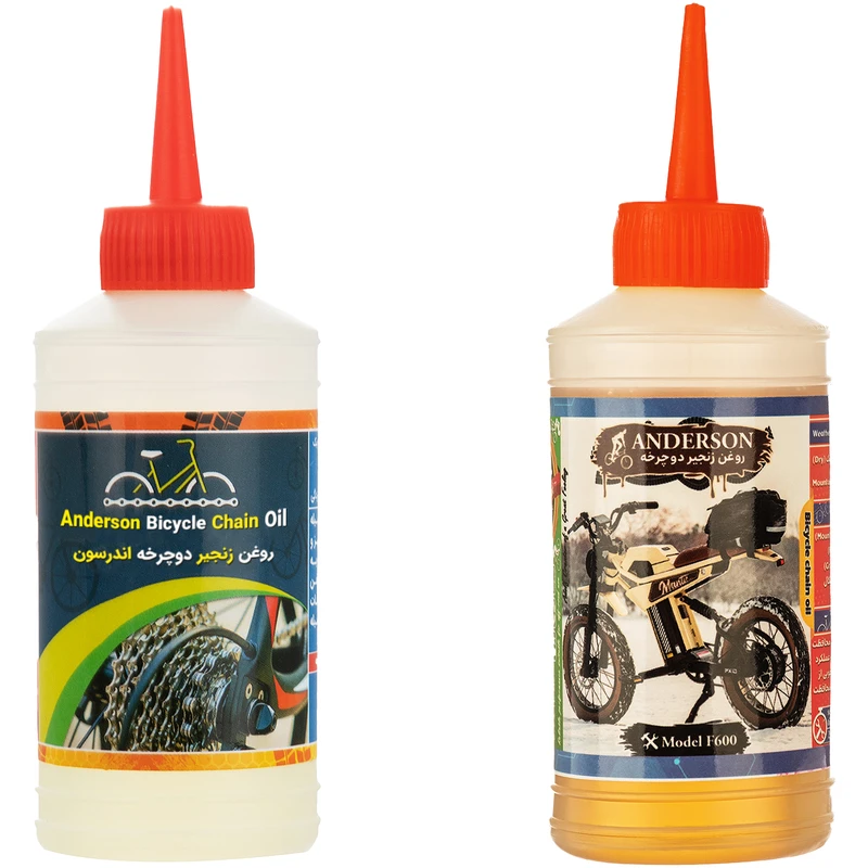 روغن زنجیر دوچرخه اندرسون مدل FA62 حجم 80 میلی لیتر بسته 2 عددی