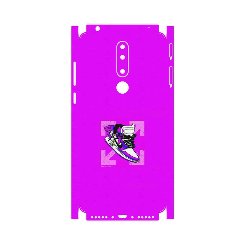 برچسب پوششی ماهوت مدل Nike Air Sneaker Digital Art-FullSkin مناسب برای گوشی موبایل نوکیا 3.1 Plus