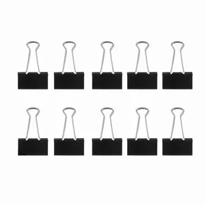 گیره کاغذ مدل BINDER CLIPS سایز 50 میلی متر بسته 10عددی