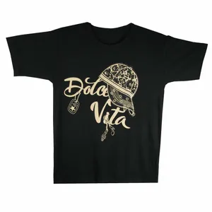 تی شرت آستین کوتاه زنانه مدل colah رنگ مشکی