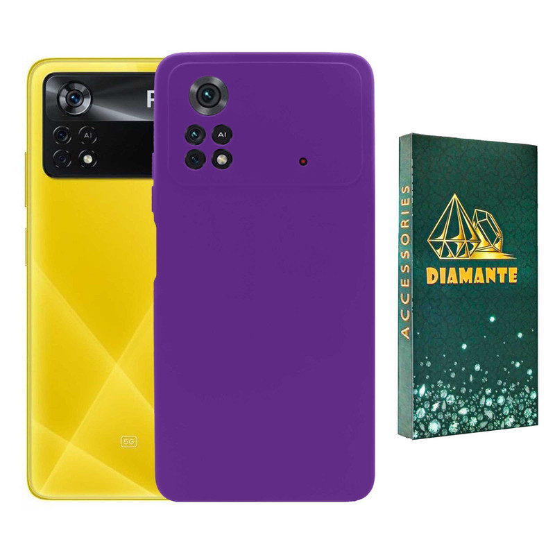 کاور دیامانته مدل sili_77 Gn مناسب برای گوشی موبایل شیائومی Poco X4 Pro 5G