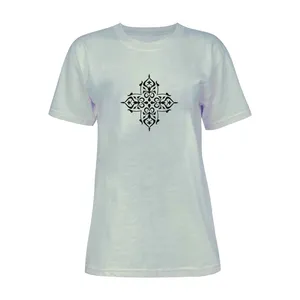 تی شرت آستین کوتاه زنانه مدل سنتی کد  K23 T