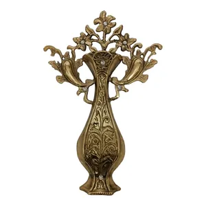 دیوار کوب برنجی مدل گلدان کد H-1149