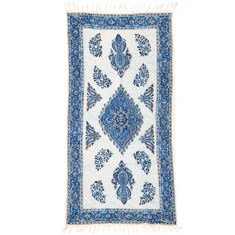 رومیزی قلمكار ممتاز اصفهان طرح درهم ترنج مدل G58