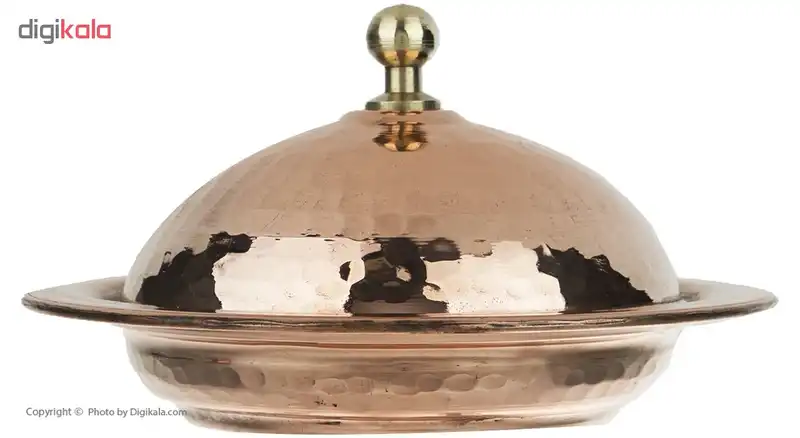 ظرف کره و پنیر مسی مس زنجان