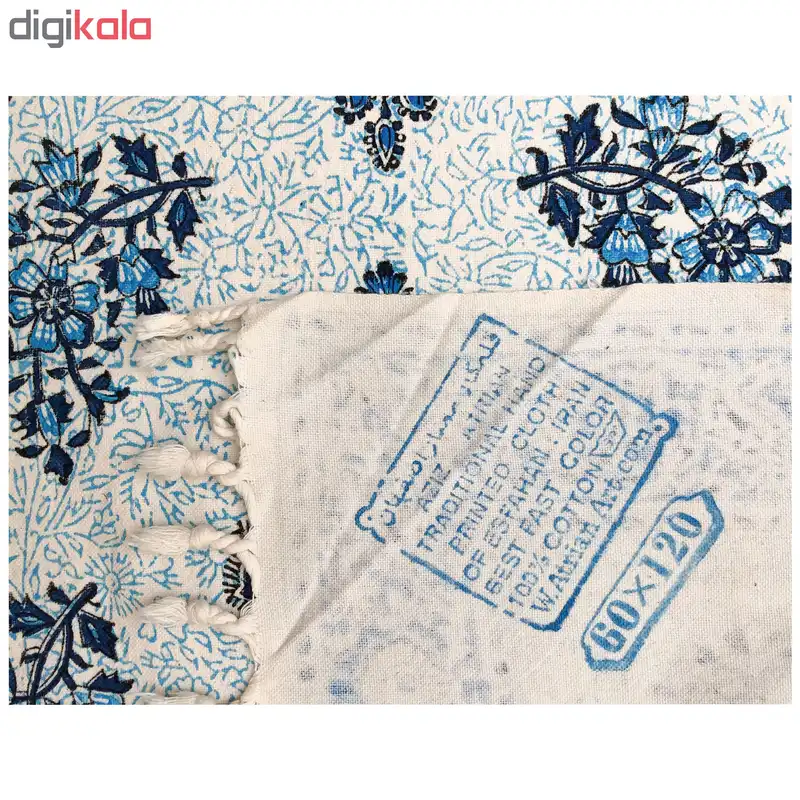 رومیزی قلمكار ممتاز اصفهان طرح درهم ترنج مدل G58