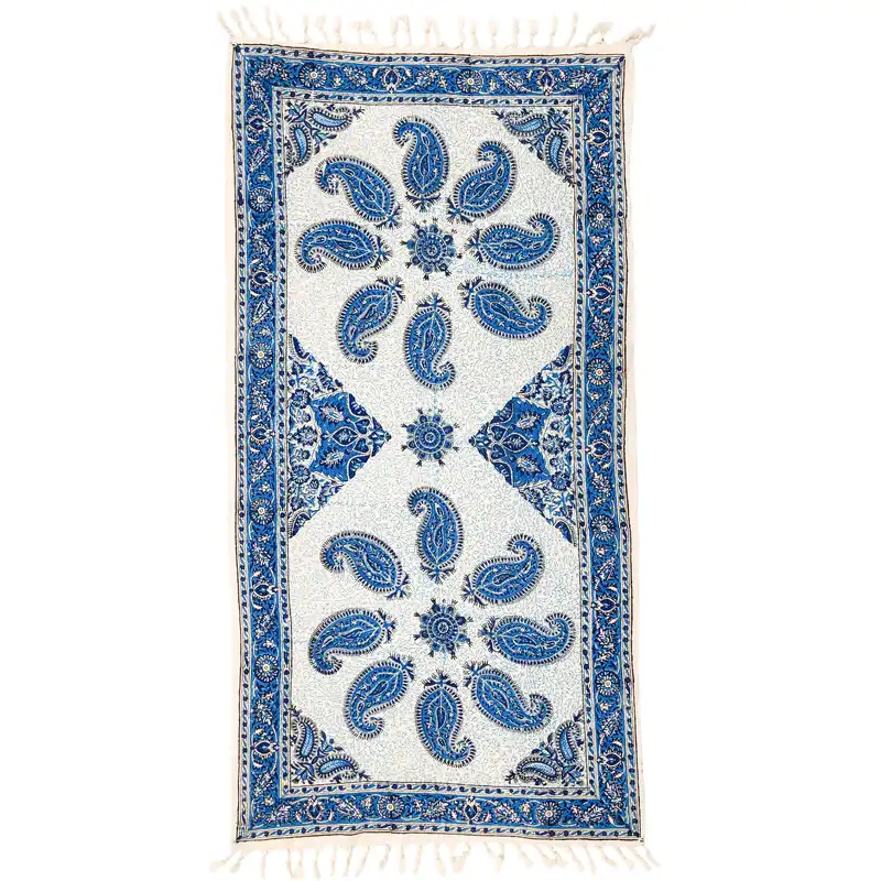 رومیزی قلمكار ممتاز اصفهان طرح درهم ترنج مدل G57