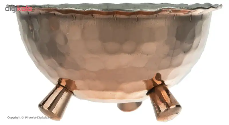 کاسه مسی مس زنجان طرح کنگره