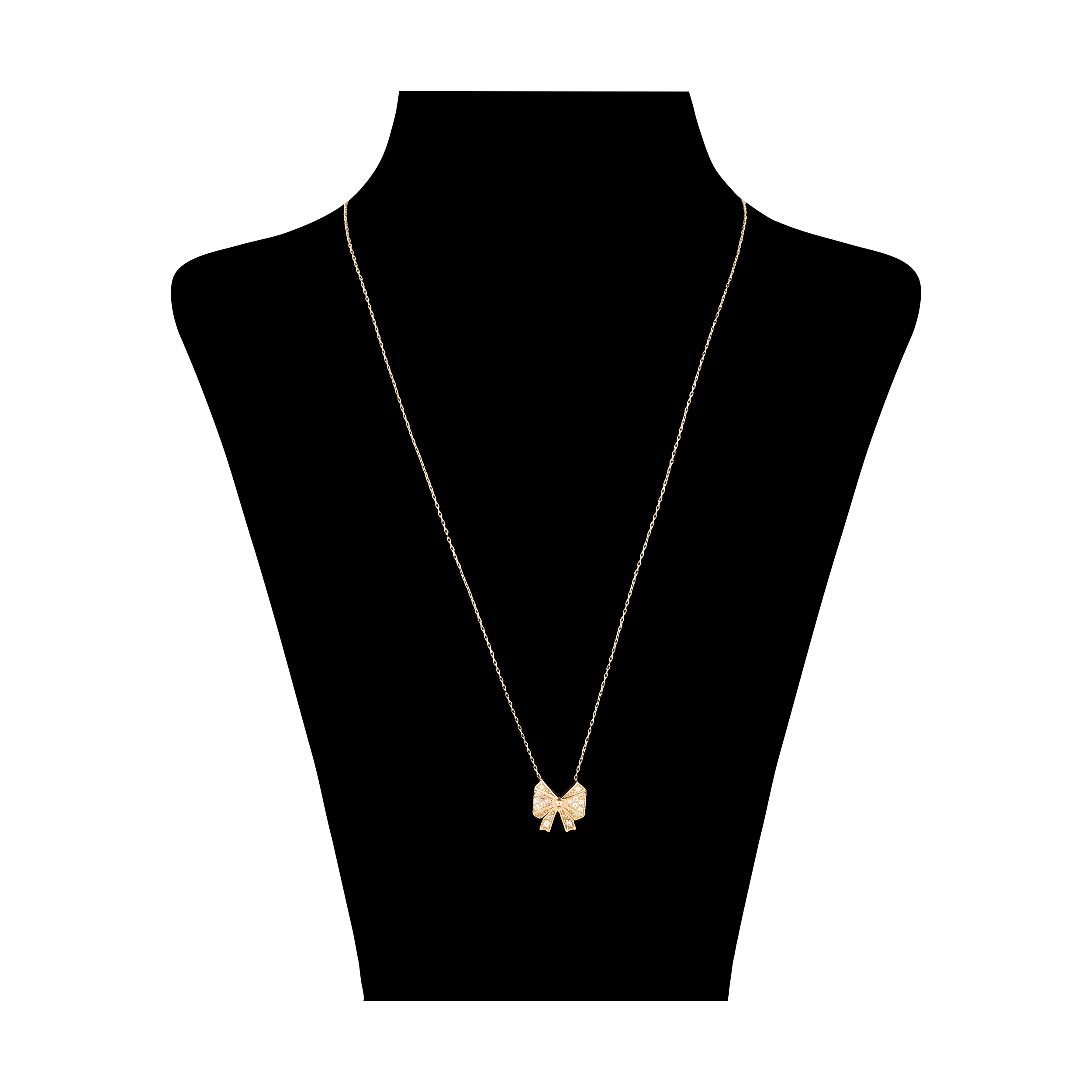 گردنبند طلا 18 عیار زنانه مدیسا مدل N7017 -  - 1