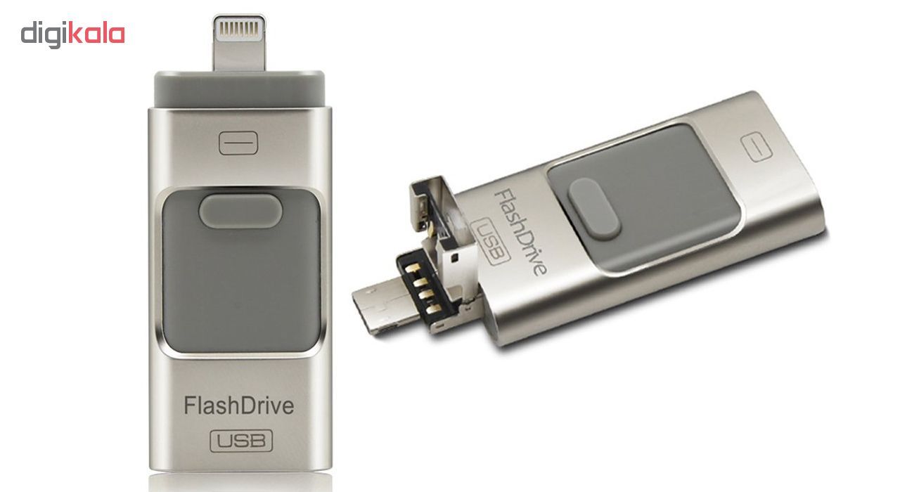 فلش مموری مدل 3in1 i flash-drive ظرفیت 256 گیگابایت main 1 3