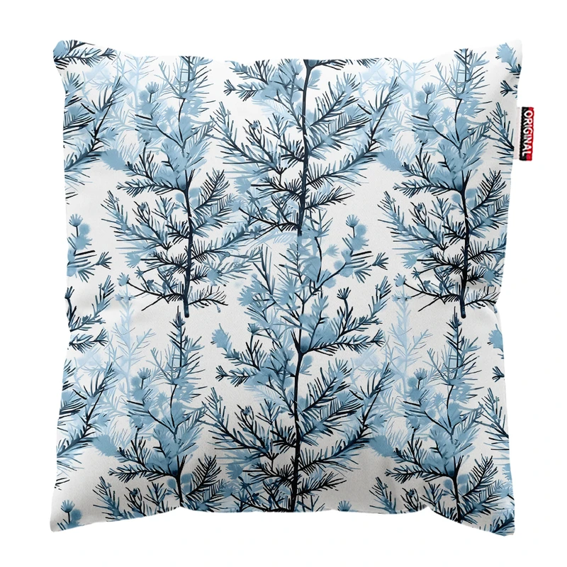 کوسن پاد آفرین مدل گل و برگ کد PK403063 سایز 40*40 سانتی متر