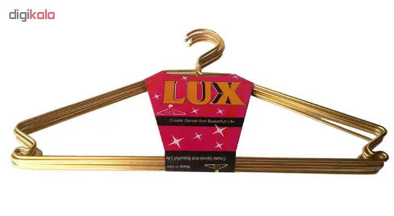 چوب لباسی لوکس کد 077 بسته 6 عددی