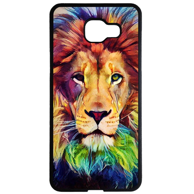 کاور طرح شیر کد 1201 مناسب برای گوشی موبایل سامسونگ galaxy a7 2016