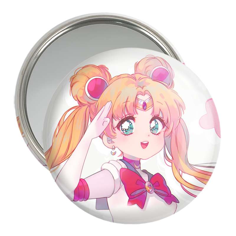 آینه جیبی خندالو مدل اوساگی تسوکینو انیمه سیلور مون Sailor Moon کد 17430 آینه جیبی خندالو مدل اوساگی تسوکینو انیمه سیلور مون Sailor Moon کد 17430
