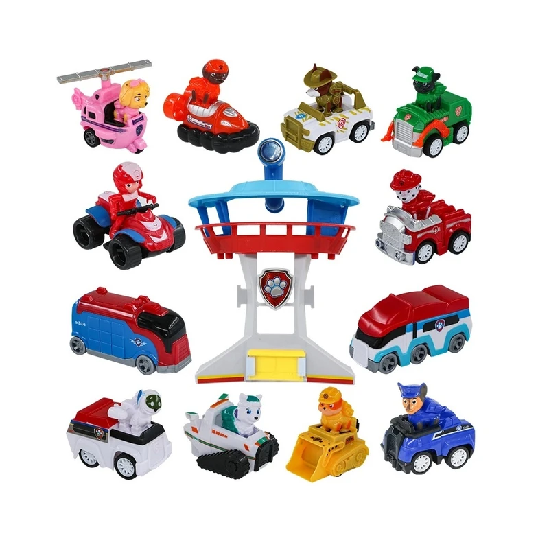 کیت ماشین بازی مدل سگهای نگهبان کد 705 مجموعه 13 عددی