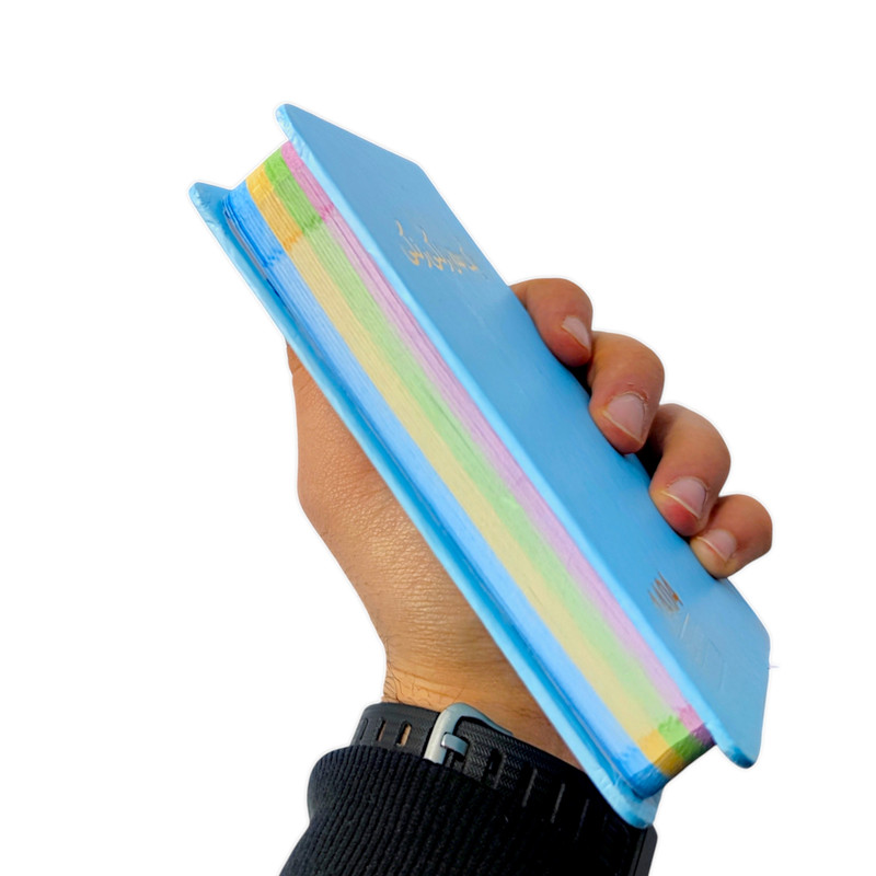 سالنامه سال 1404 مدل یک سال رنگی رنگی کد 3782