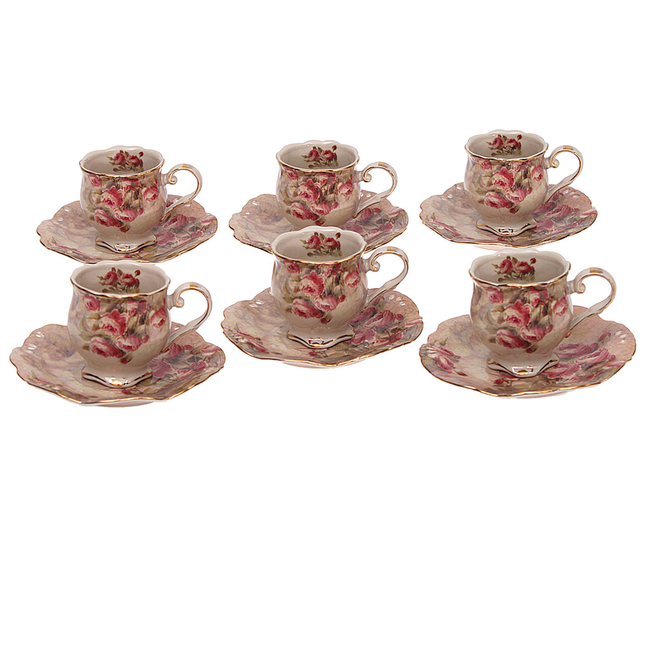 سرويس چاي خوري 12 پارچه مدل 937