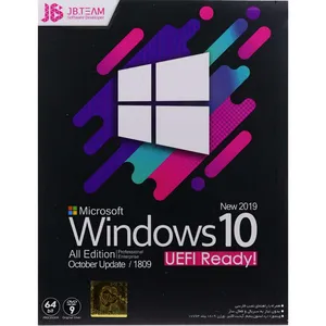سیستم عامل Windows 10 October Update 2019 UEFI نشر جی بی تیم