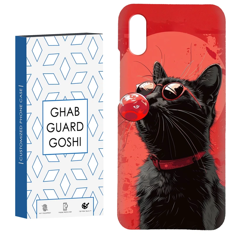 کاور قاب گارد گوشی طرح گربه کد Dimo-296 مناسب برای گوشی موبایل شیائومی Redmi 9A / 9i