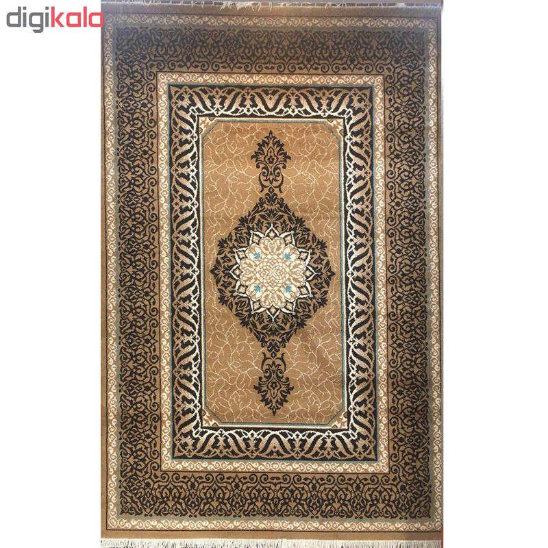 گبه ماشینی طرح گیوا زمینه بژ