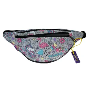 کیف کمری دخترانه ساراسا طرح یونیکورن فلامینگو مدل 01 Flamingo