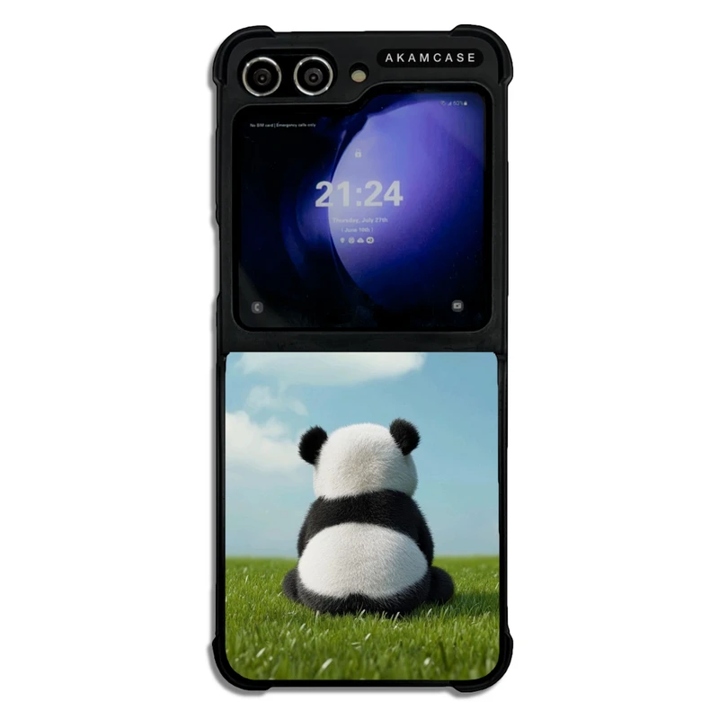 کاور آکام مدل AMC-WSGZFLIP5-PANDA-6 مناسب برای گوشی موبایل سامسونگ Galaxy Z Flip 5