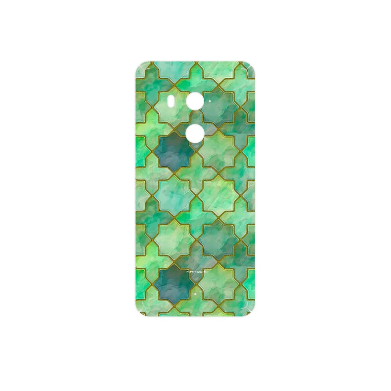 برچسب پوششی ماهوت مدل Iran Tile 8 مناسب برای گوشی موبایل اچ تی سی U11 Plus