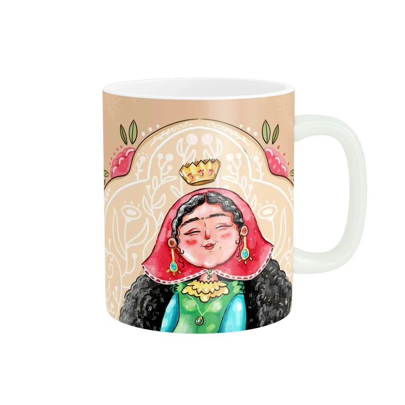 ماگ پاد آفرین طرح مادر کد 2534