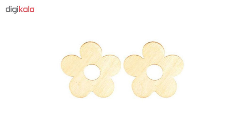 گوشواره طلا 18عیار زنانه الن مدل EL153 - 2