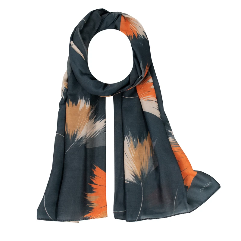 شال زنانه آنالیا مدل نخی چهار فصل مزونی شیک کد 2292-1