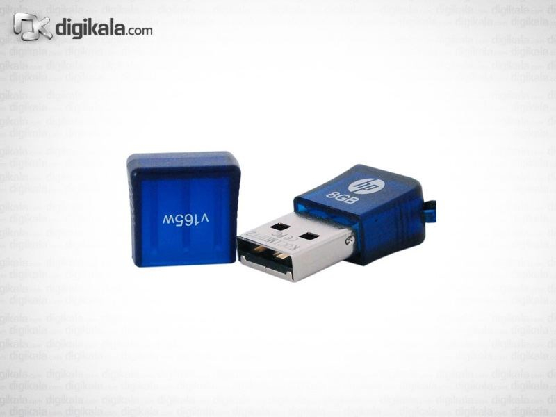 فلش مموری USB 2.0 اچ پی مدل v165w ظرفیت 8 گیگابایت