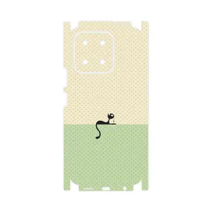 MAHOOT Minimal Internet Cat Icon-FullSkin Cover Sticker for Honor X5b Plus