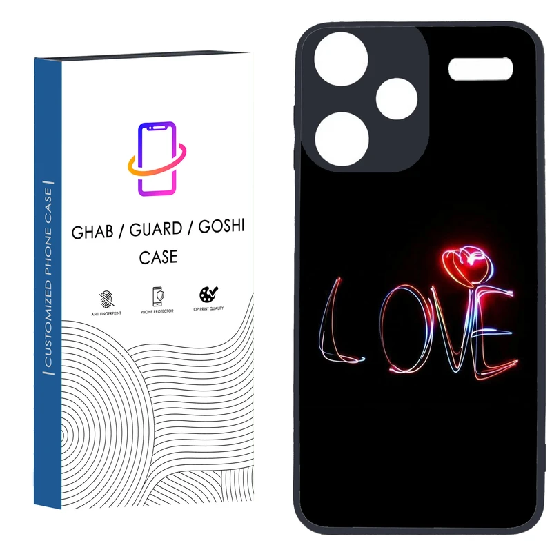 کاور قاب گارد گوشی طرح دخترانه کد 129 - TPU مناسب برای گوشی موبایل شیائومی Redmi Note 13 Pro Plus