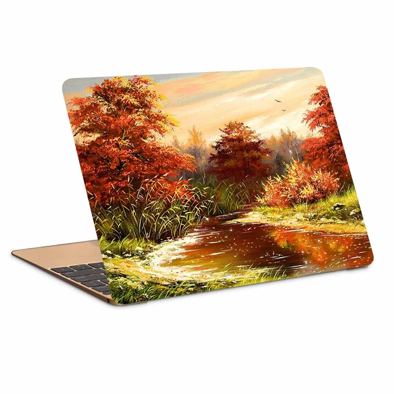 استیکر لپ تاپ طرح نقاشی فانتزی  کد P-1427 مناسب برای لپ تاپ 15 تا 17 اینچ