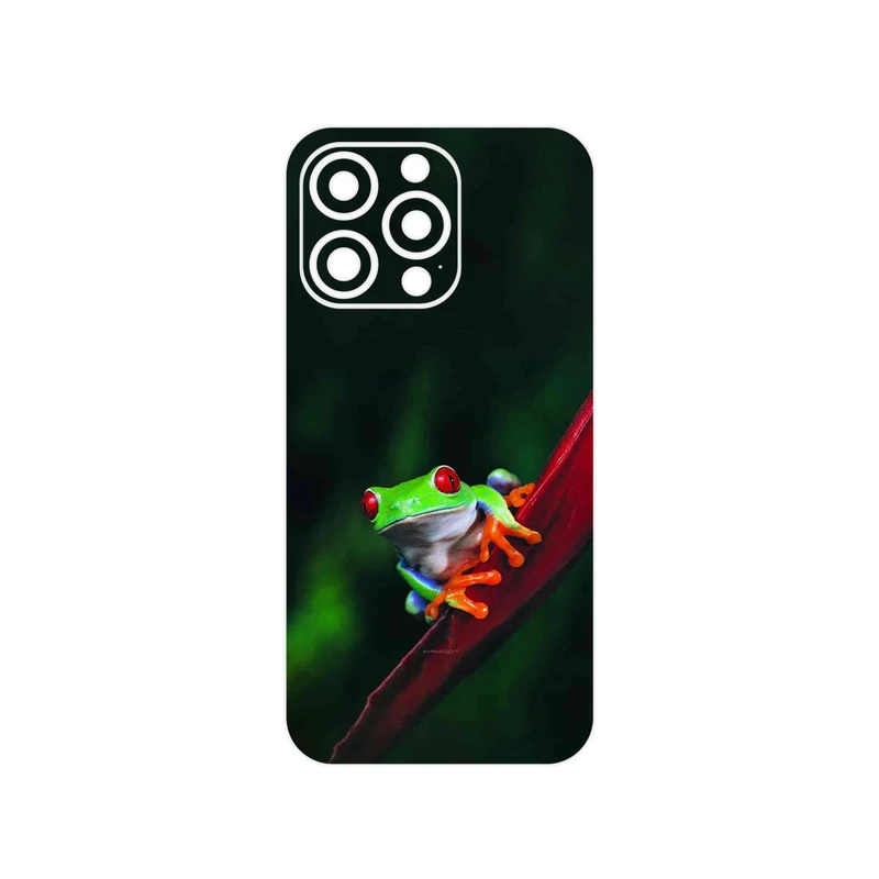 برچسب پوششی ماهوت مدل Frog مناسب برای گوشی موبایل اپل iPhone 13 Pro Max