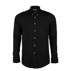 پیراهن آستین بلند مردانه مدل MDK-AT3876