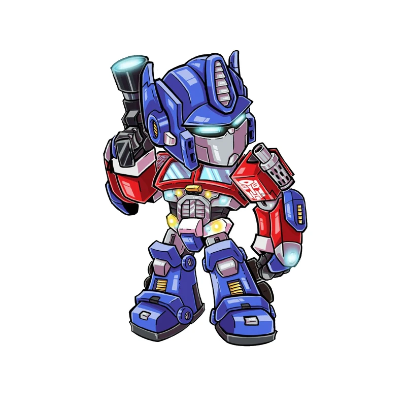 استیکر لپ تاپ و موبایل مدل سریال طرح تبدیل شوندگان Transformers کد 4119