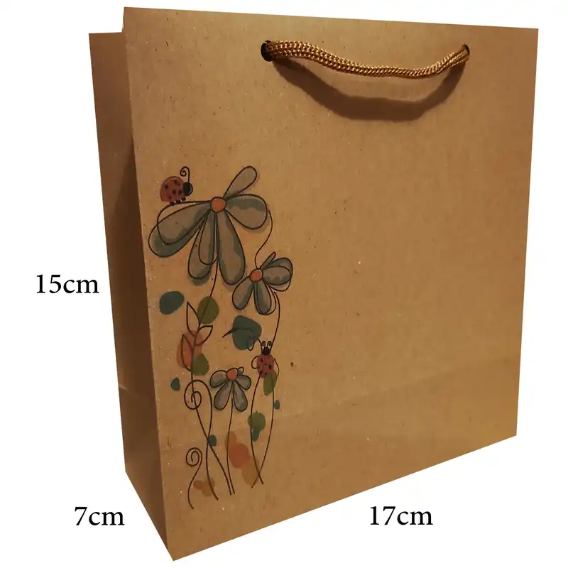 پاکت هدیه مدل گل ناز