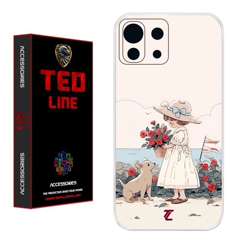 کاور تدلاین طرح دختر کد 1208 مناسب برای گوشی موبایل شیائومی Mi 11 Lite