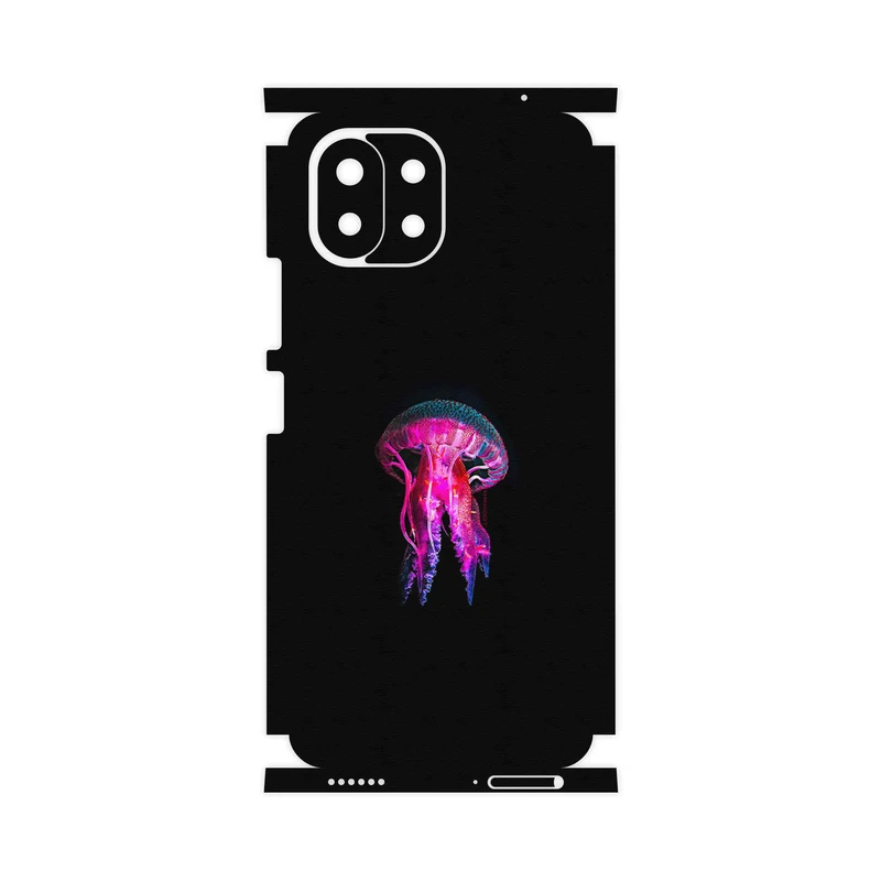 برچسب پوششی ماهوت مدل jellyfish-FullSkin مناسب برای گوشی موبایل شیائومی MI 11 LITE