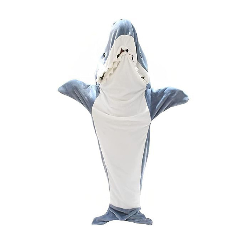 پتو مدل کوسه ای سایز 200x75 سانتی متر