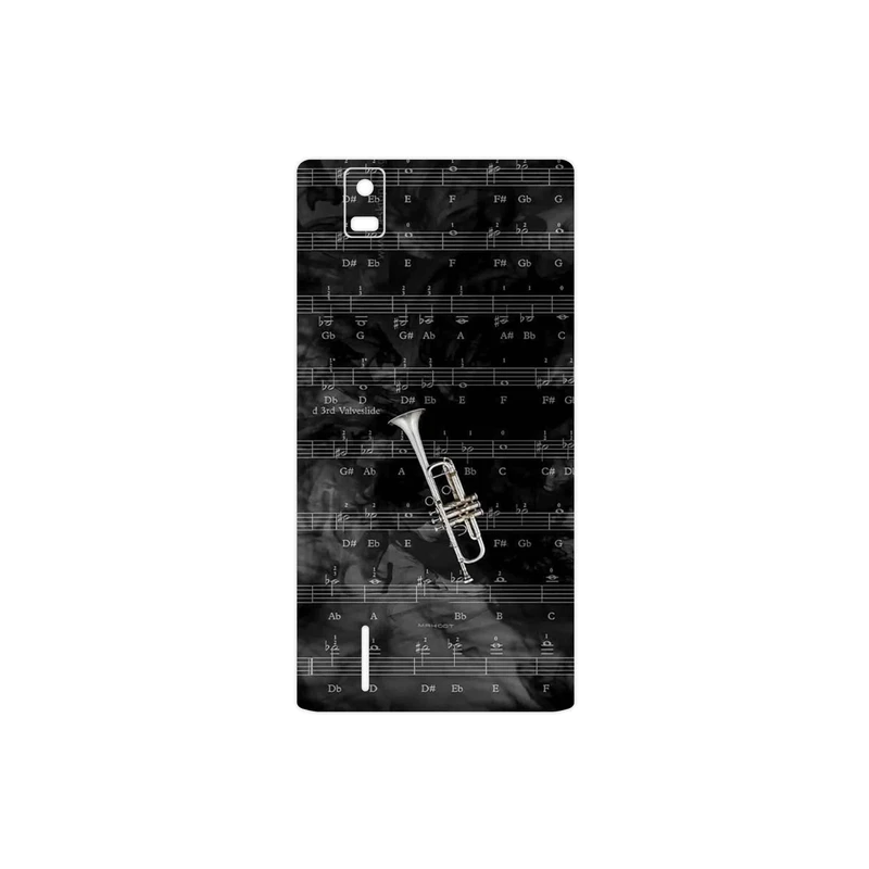 برچسب پوششی ماهوت مدل Trumpet مناسب برای گوشی موبایل هوآوی Ascend P2