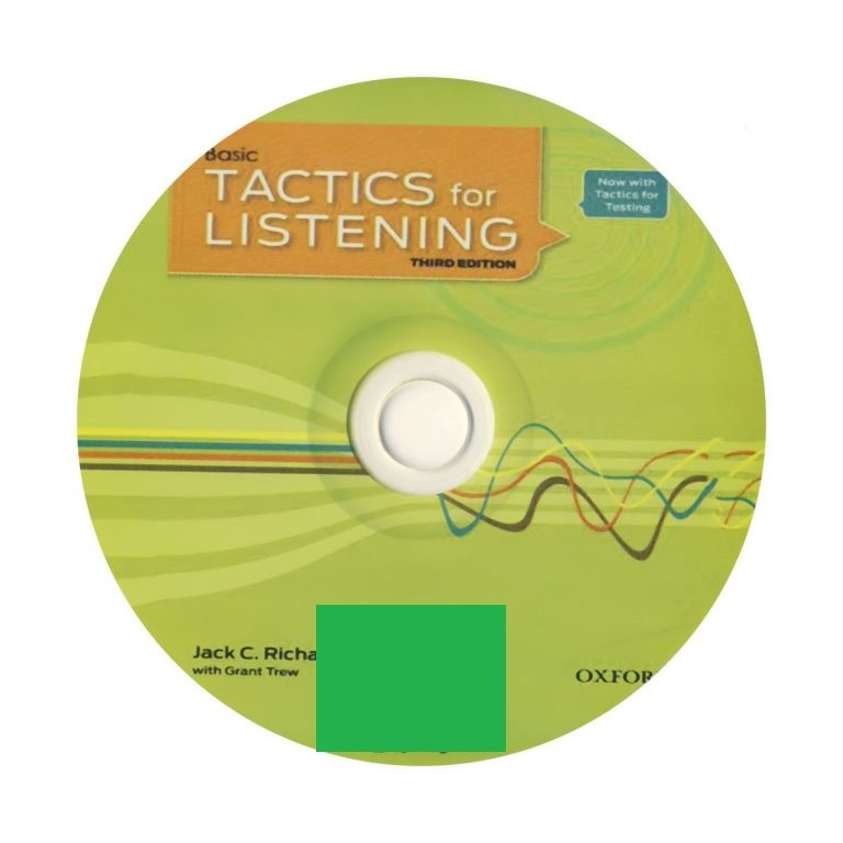 کتاب Tactics for Listening 3rd Basic اثر Jack C. Richards انتشارات oxford