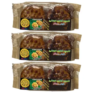 کلوچه گردویی شکر قهوه ای آقای فومنی - 400 گرم بسته 3 عددی