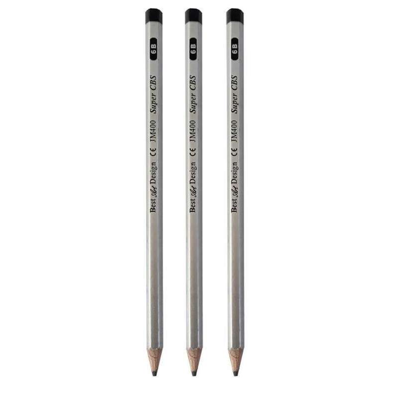مداد پیکاسو مدل 6B بسته 3 عددی