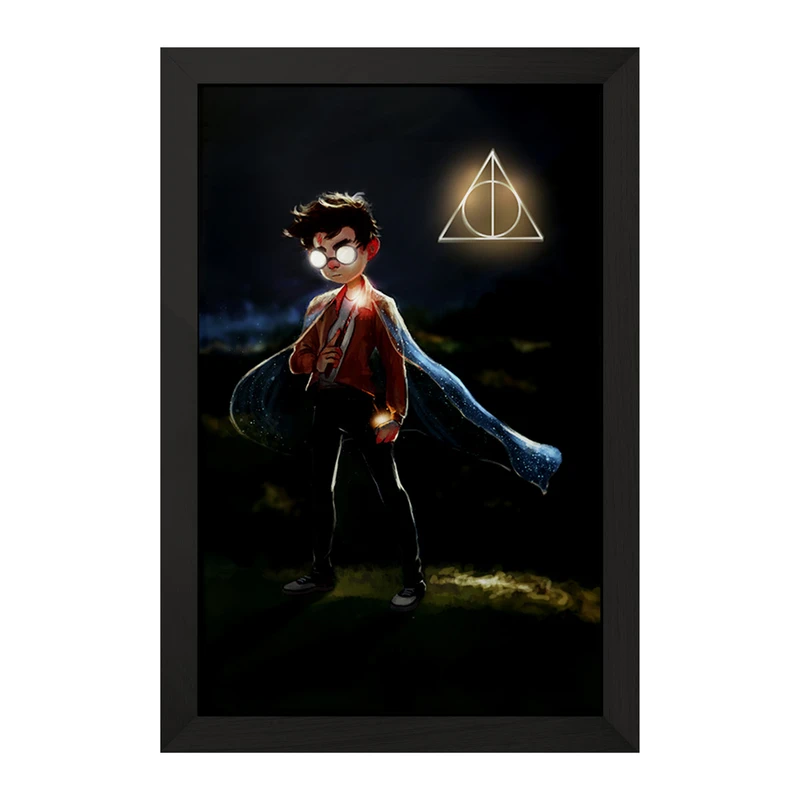 تابلو خندالو مدل هری پاتر (Harry Potter) کد F861