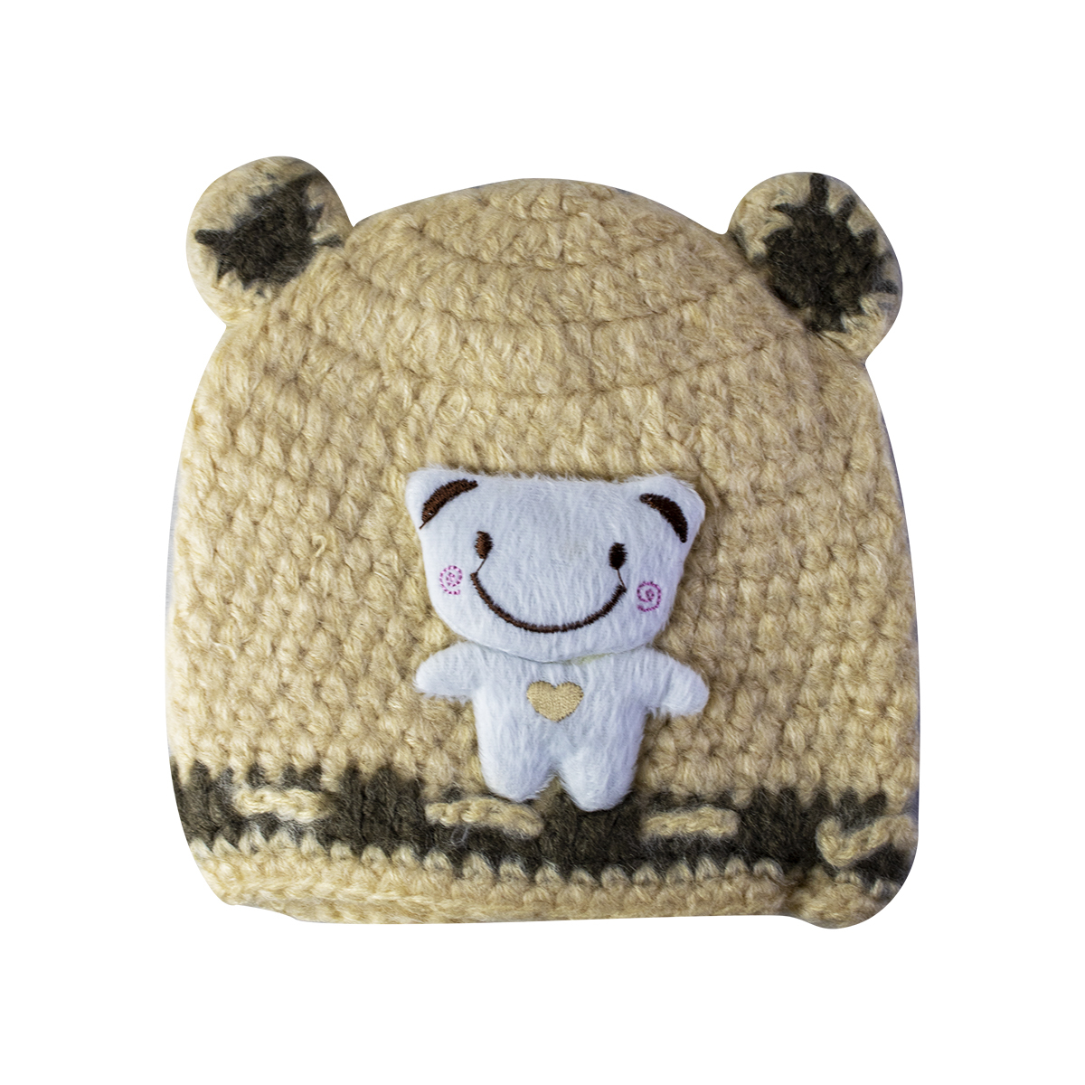 کلاه  بافتنی نوزادی کد 145